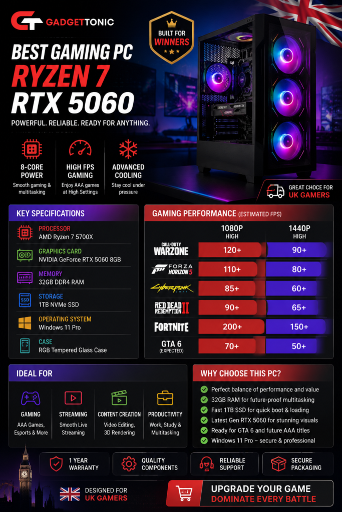 Ryzen 7 RTX 5060